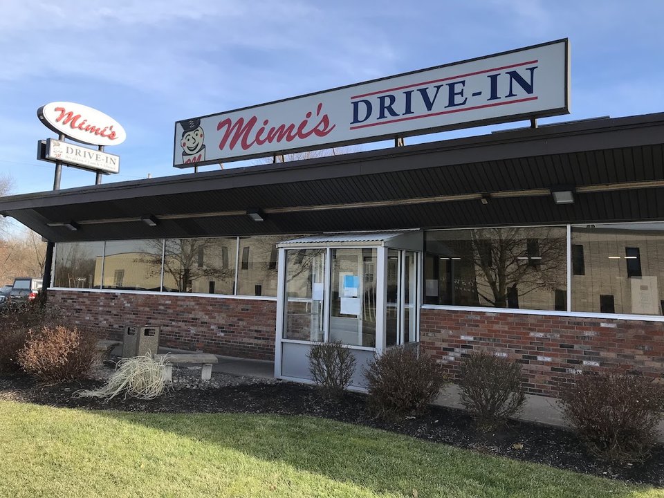 Classic diner counter with simple seating.